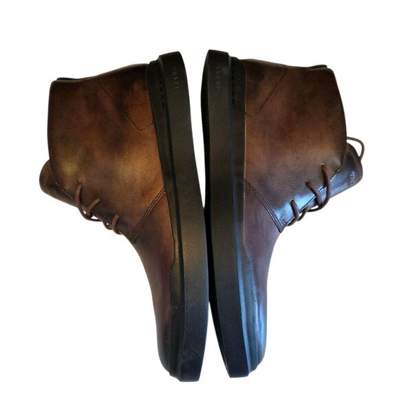 Cole Haan Grand+ Pro Rally Chukka Boots Men's Brown Leather Sneakers | 12 NWOT - Picture 5 of 12